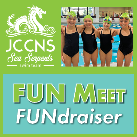 JCCNS Sea Serpents swim team Fun Meet FUNdraiser