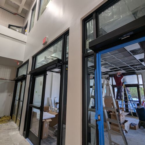 Construction of interior doors