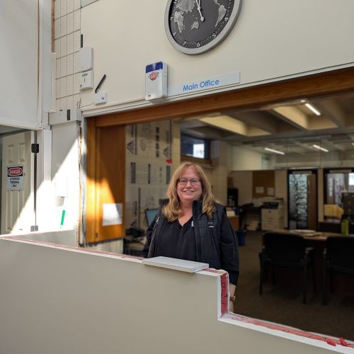 Construction of new welcome center