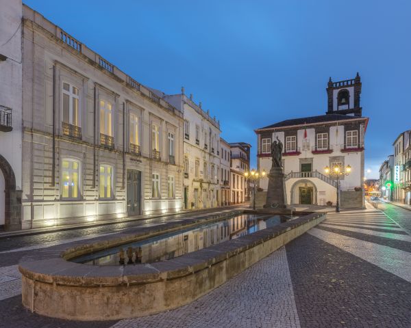 Ayuntamiento, Ponta Delgada, isla de San Miguel, Azores