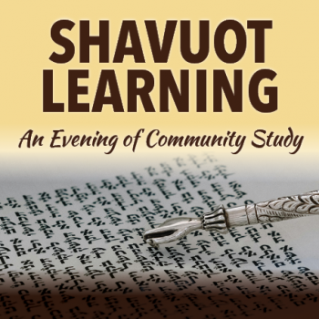 Shavuot Learning 2026-Eblast